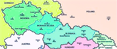 Czech Map 1918