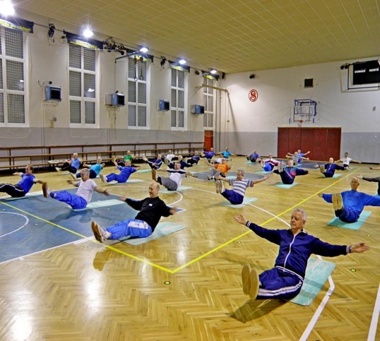 Sokol Exercise Classes for Adults in the Czech Republic 2