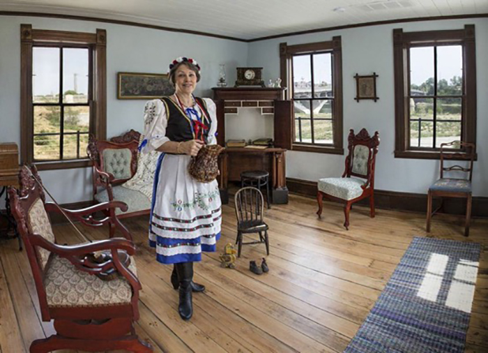 Czech immigrant’s house at NCSML