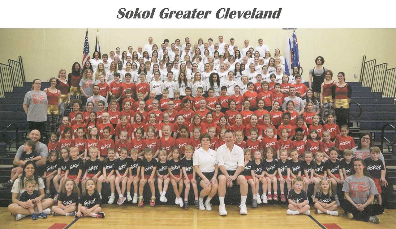 Many Sokol club mergers in Cleveland have facilitated a large active American Sokol Unit