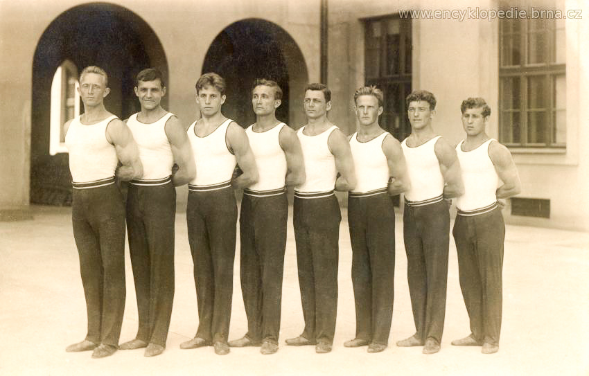 Ladislav Vácha 1928 Olympic parallel bar champion