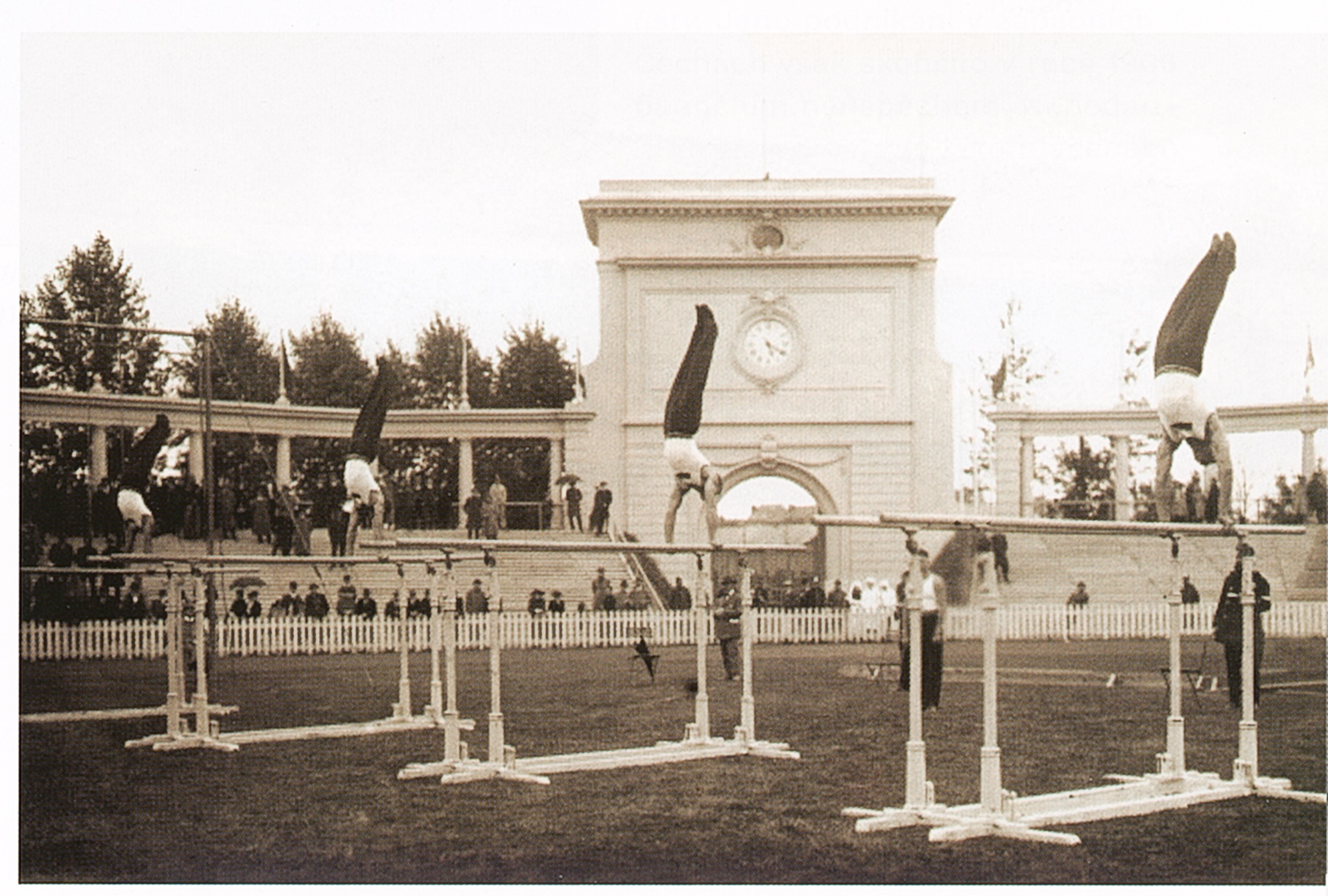 exhibition in Paris circa about 1920