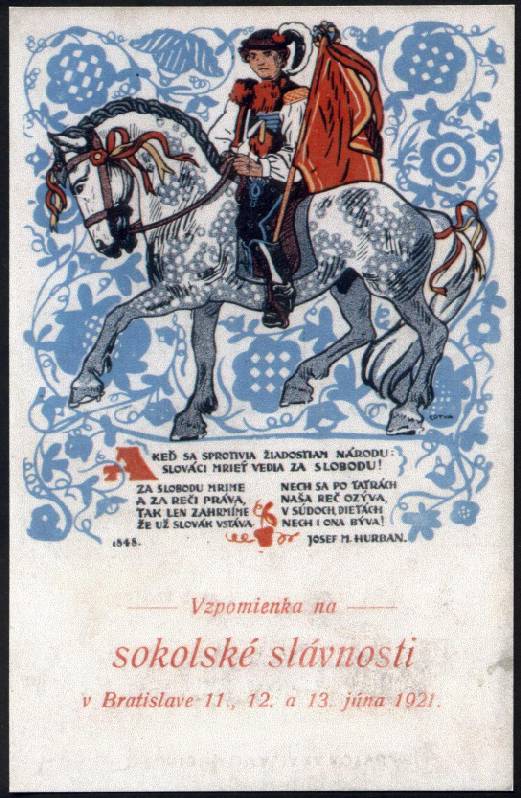 1921 Sokol festival in Bratislava