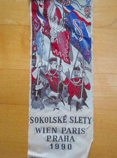 Sokol 1990 Slets Vienna, Paris, Prague.