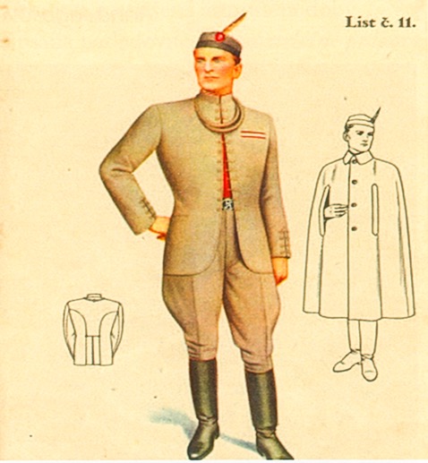 Sokol Dress Uniforms in 1948 Male