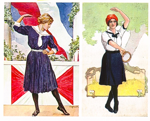 Sokol performer’s uniforms for the 1912 Slet in Prague