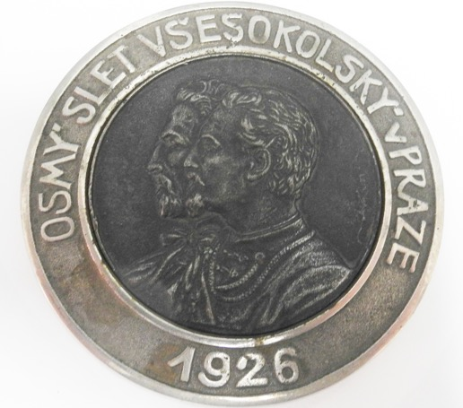 coin from VIII All-Sokol Slet in 1926